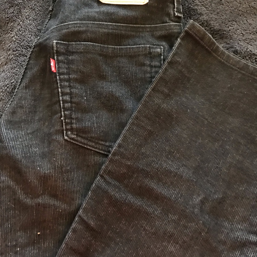 Levi black Corduroy pants